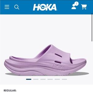 Hoka Ora Recovery Slide Purple SZ M7/W9